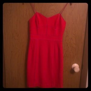 Banana Republic 00P Red strap dress 👠